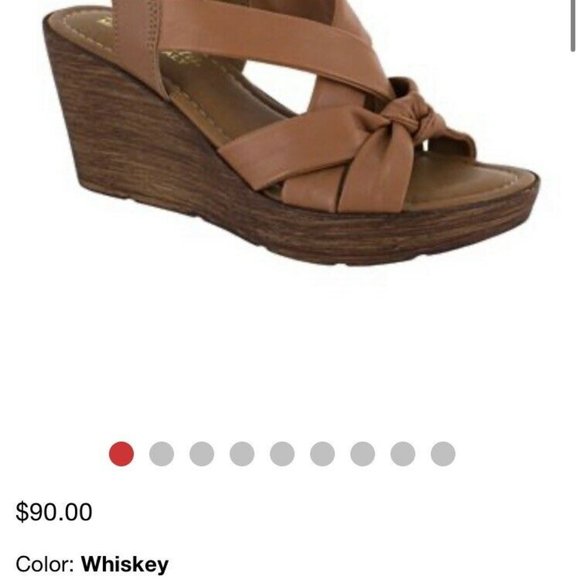 Bella Vita Italy Wes Women Shoes Wedge Sandals 7.5 - Picture 10 of 10